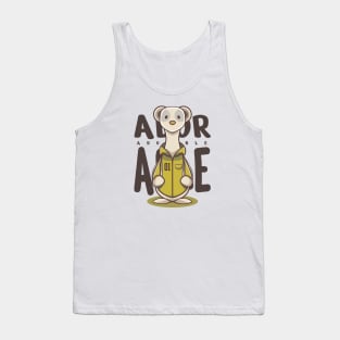 Cute Animal Character Tank Top